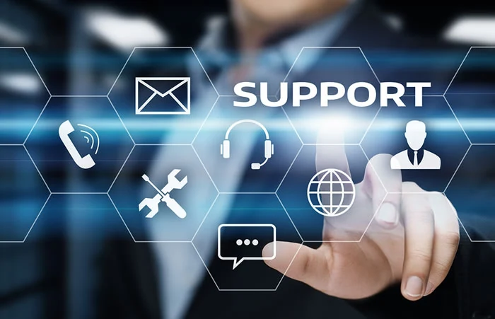 Support informatique : téléphone, courriel, clavardage et assistance technique